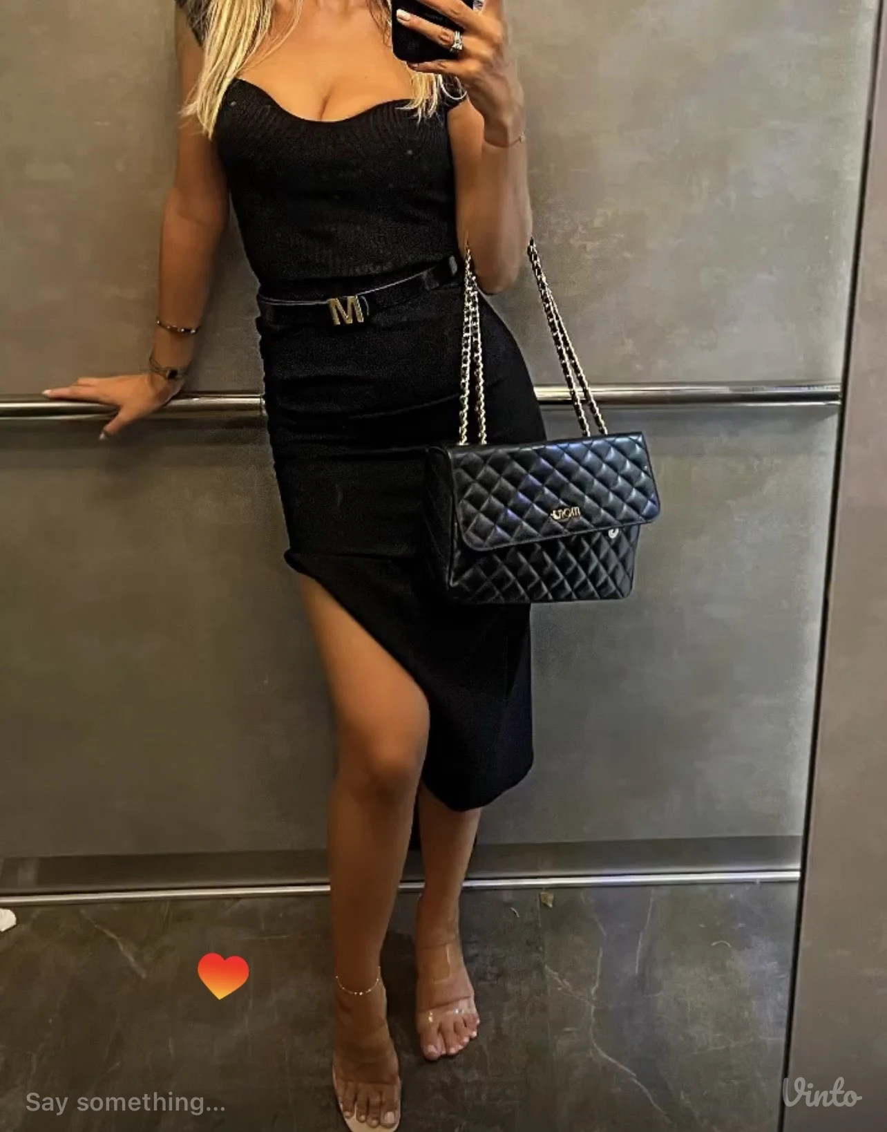 Zara-suknja sa šlicem