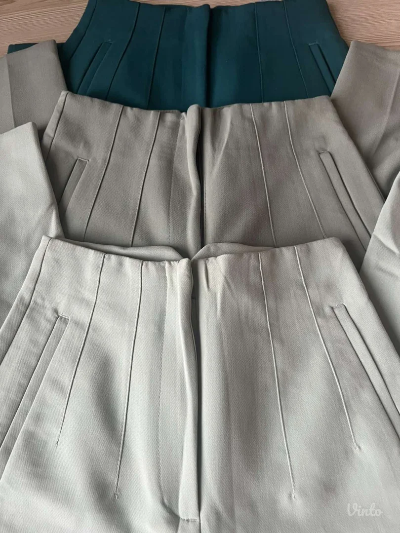 Zara-pantalone visokog struka raznih boja i nijansi