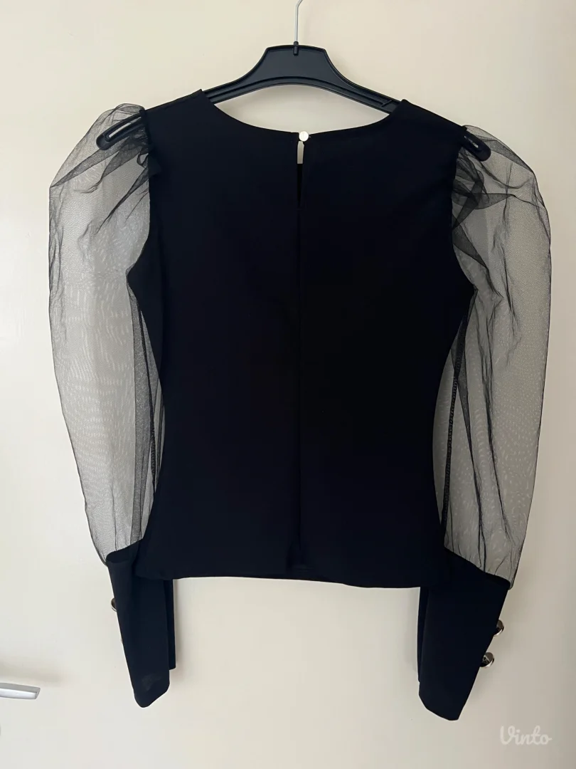 Butik iz Kg-bluza sa rukavima od organze