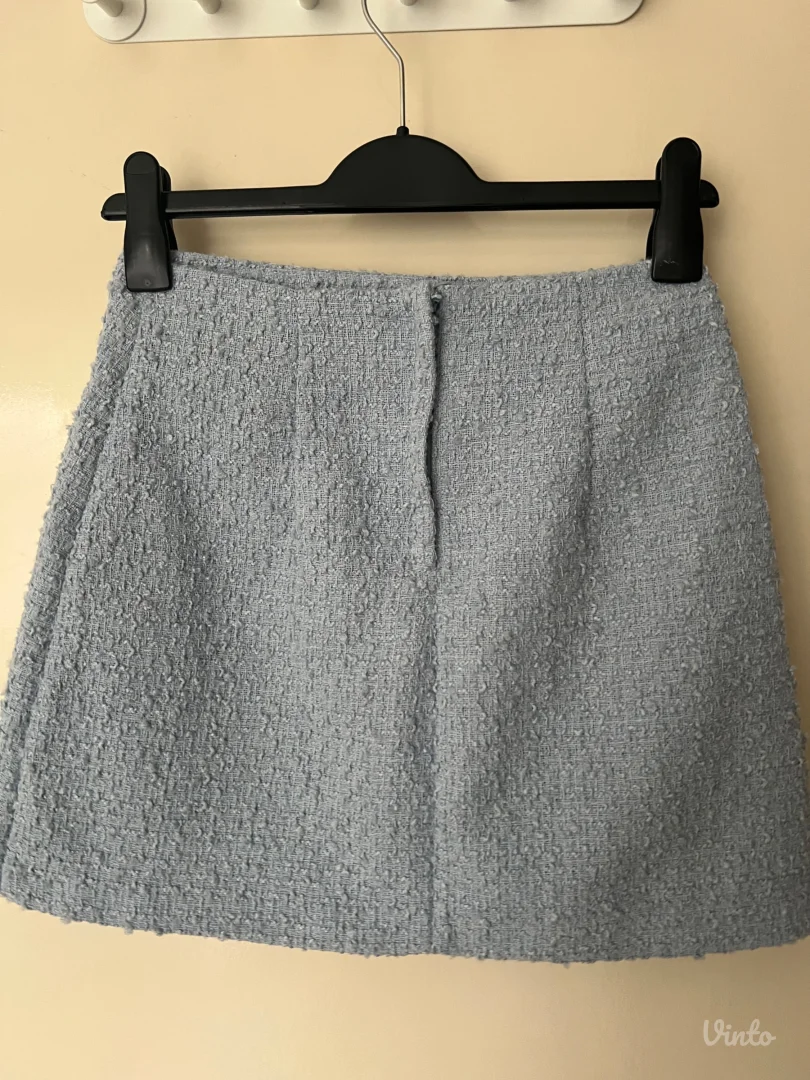 H&M baby plavi komplet od buklea