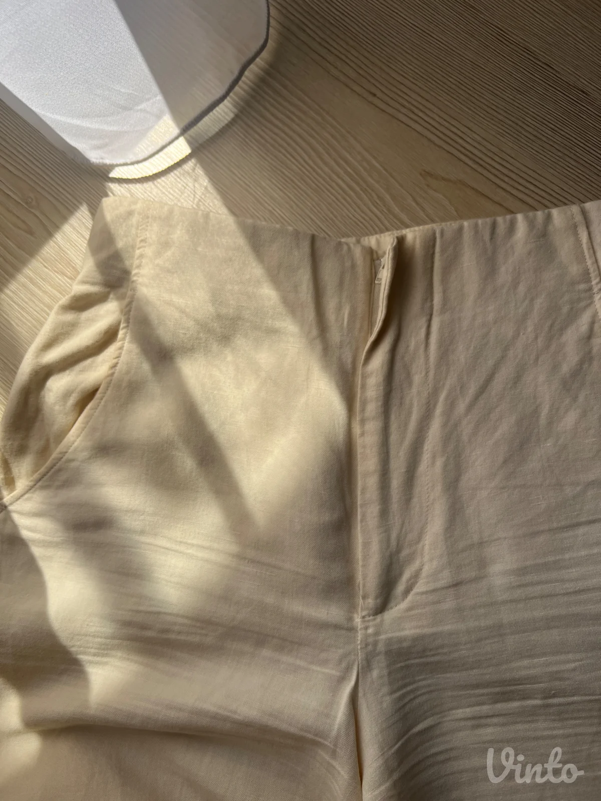 Zara-pantalone od mesavine lana