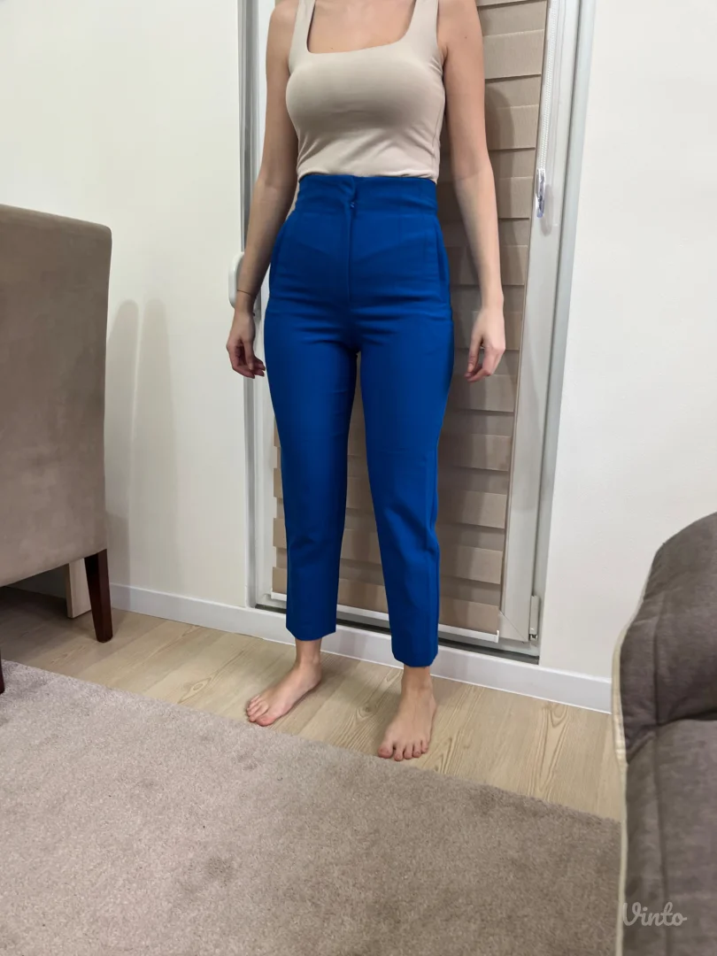 Zara-pantalone visokog struka