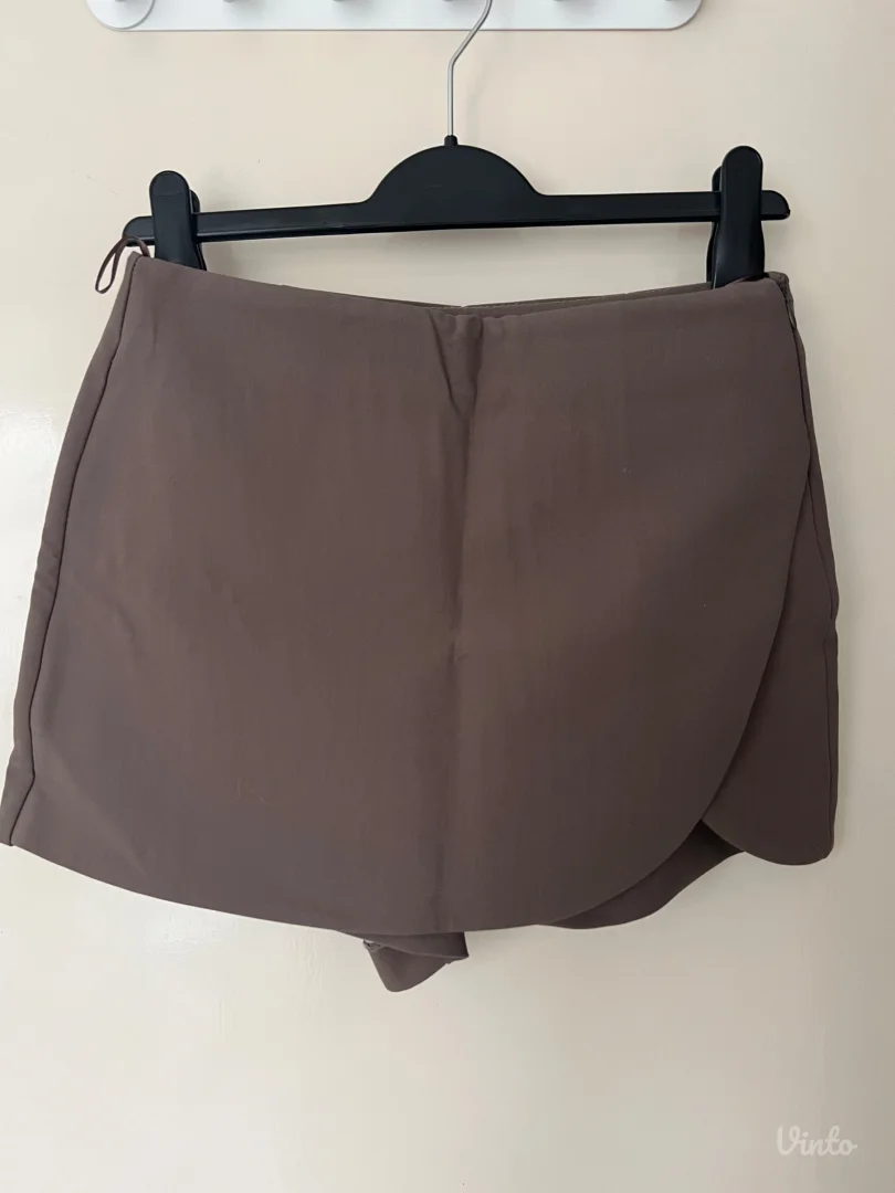 Zara-skort braon boje