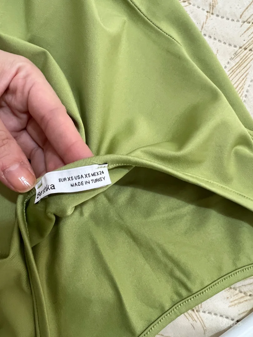 Bershka- haljina zelena