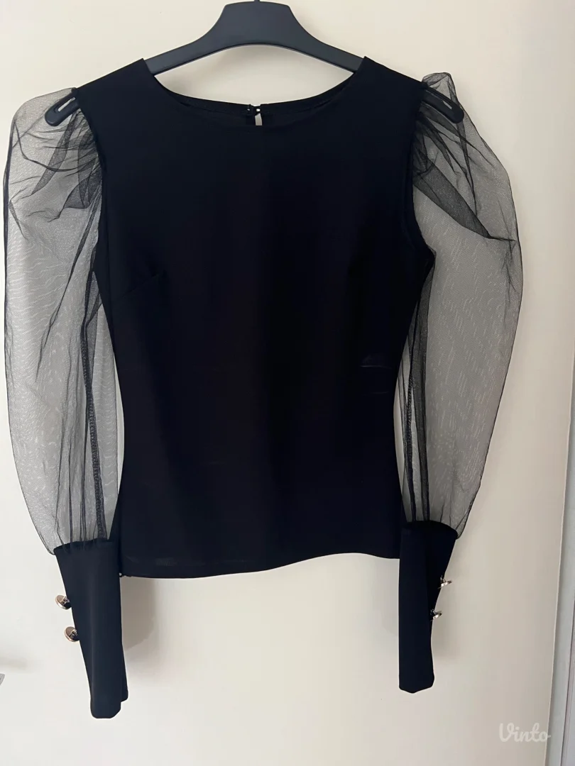 Butik iz Kg-bluza sa rukavima od organze