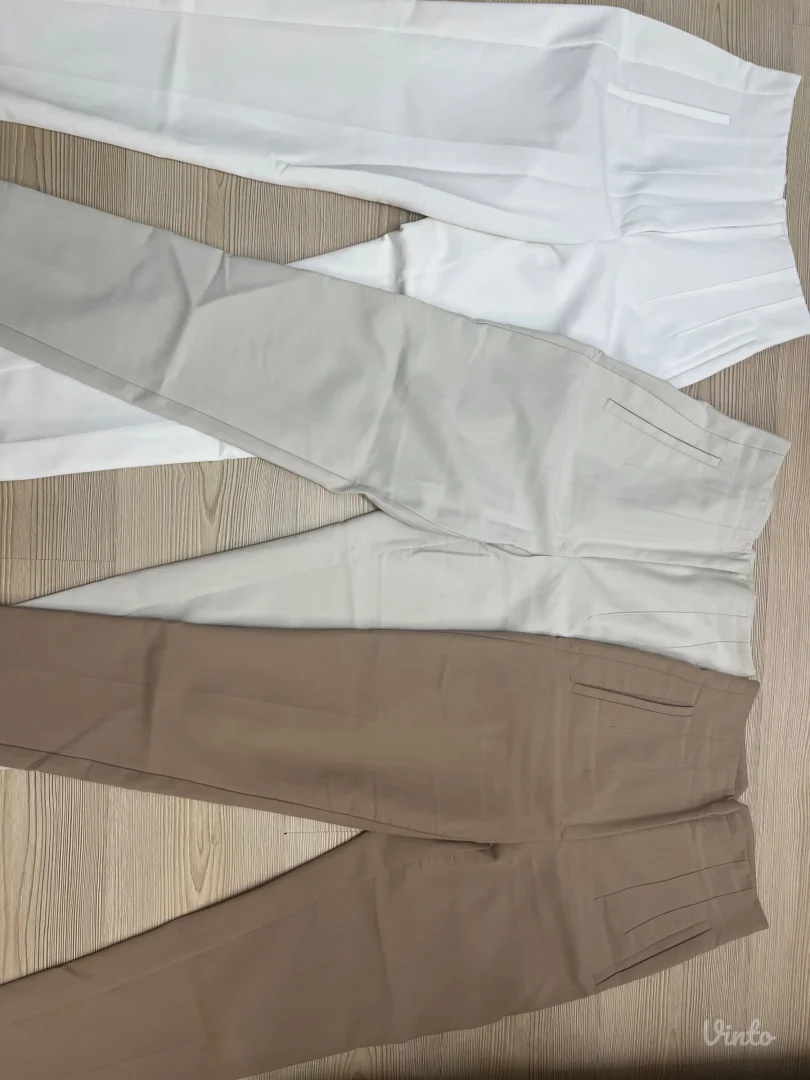 Zara pantalone visokog struka u više boja