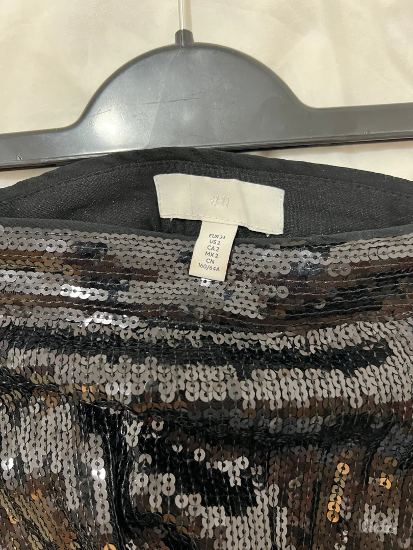 H&m-suknja šljokičava