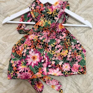 H&M bluza golih ledja na vezivanje ono vrata