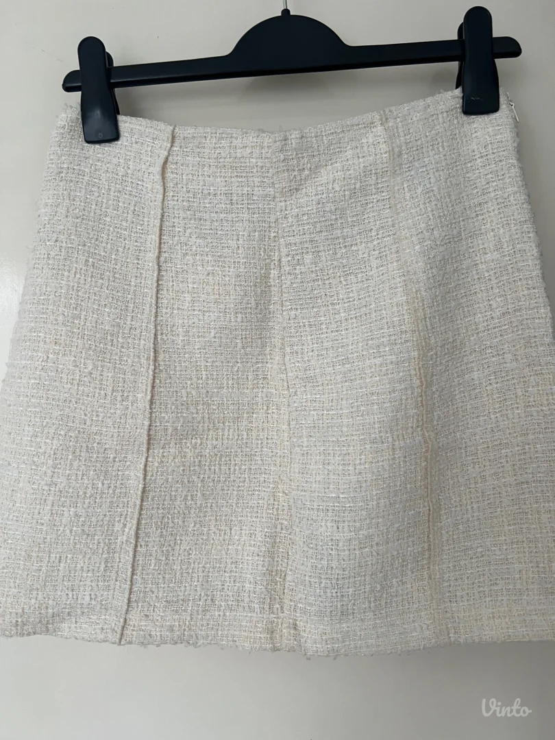 Zara- suknja prljavo bele boje