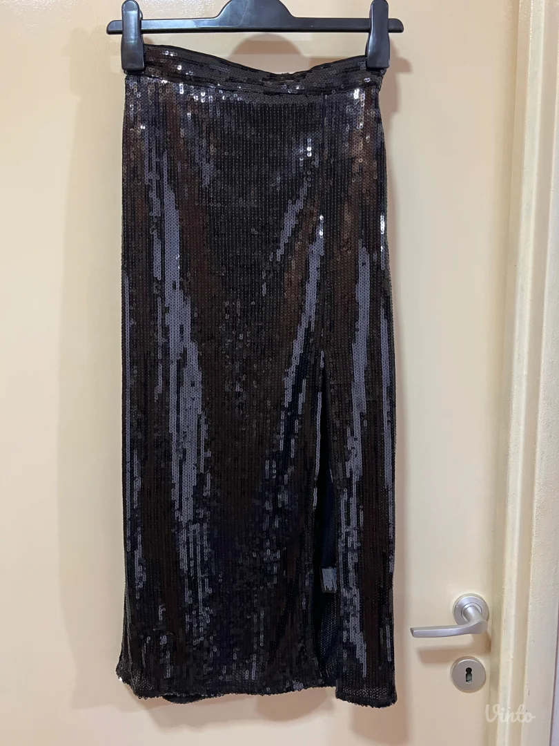 H&m-suknja šljokičava