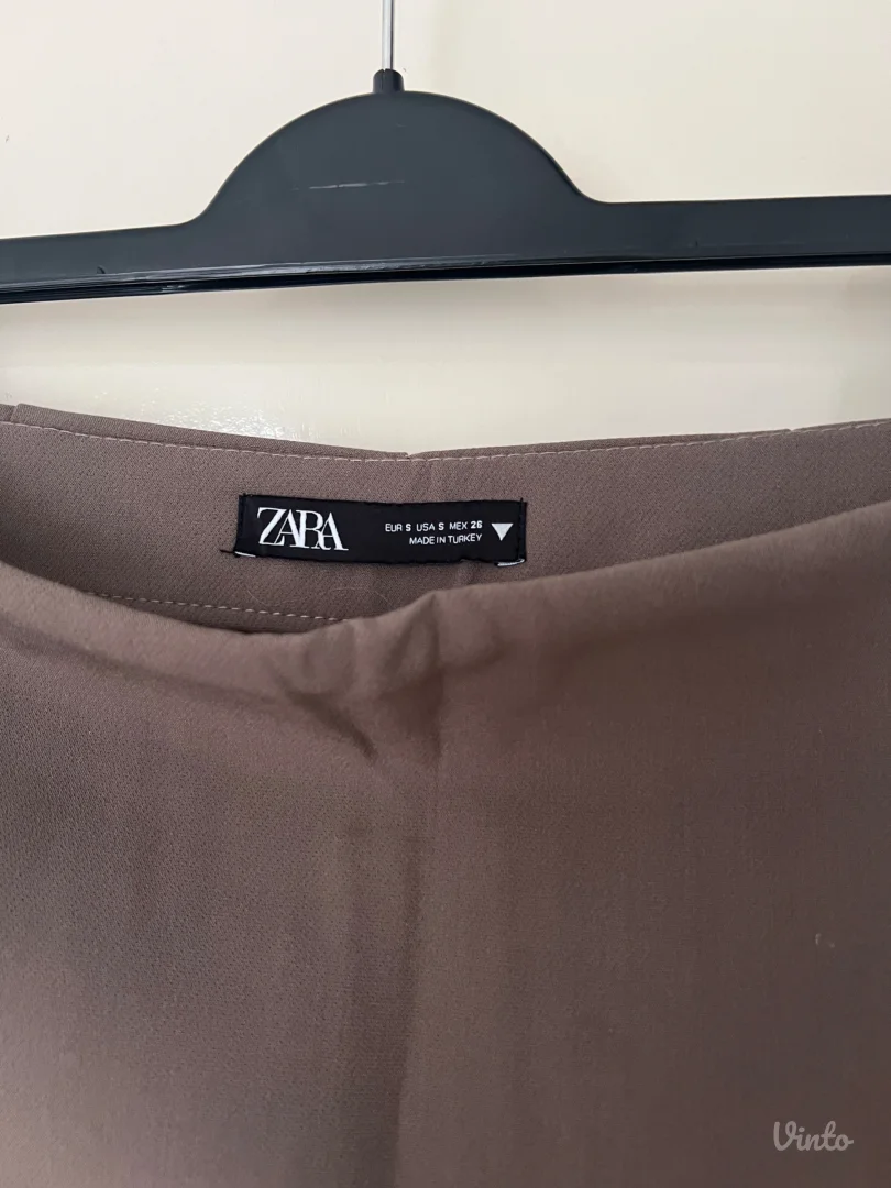 Zara-skort braon boje