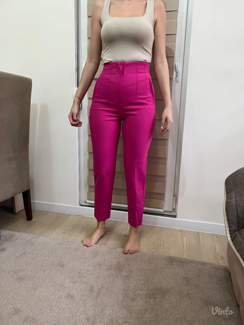 Zara-pantalone visokog struka