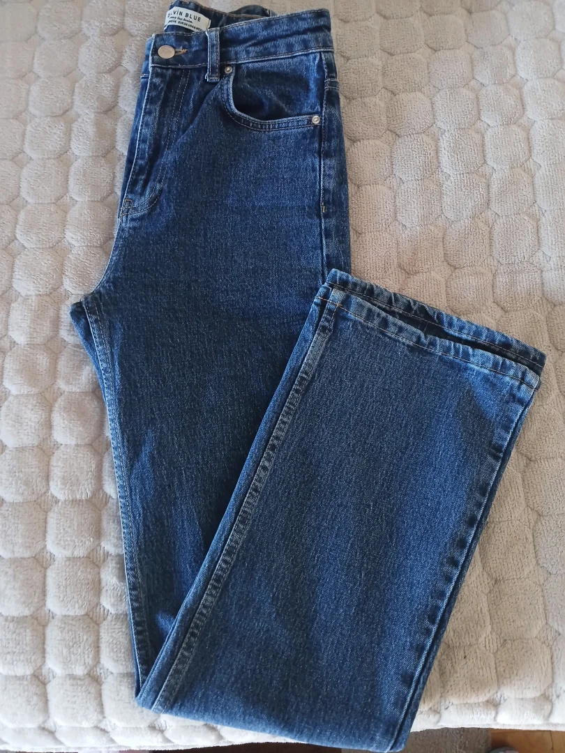 Dilvin-bootcut farmerke