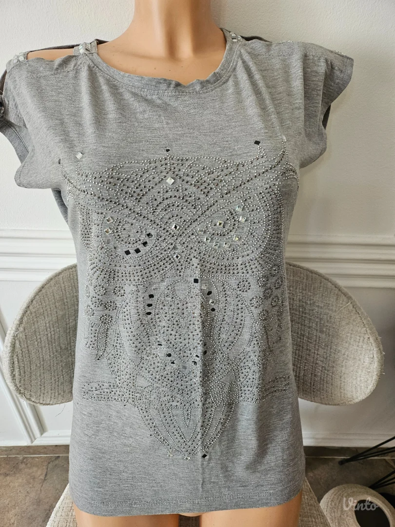 Pamucna majica sa cirkonima