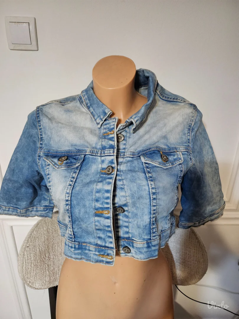 Zenska kratka texas jakna