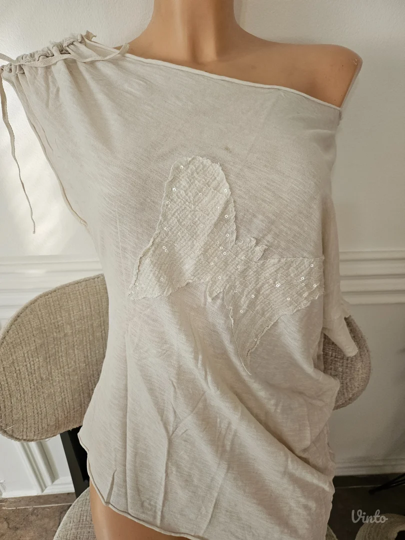 Pamucna asimetricna majica