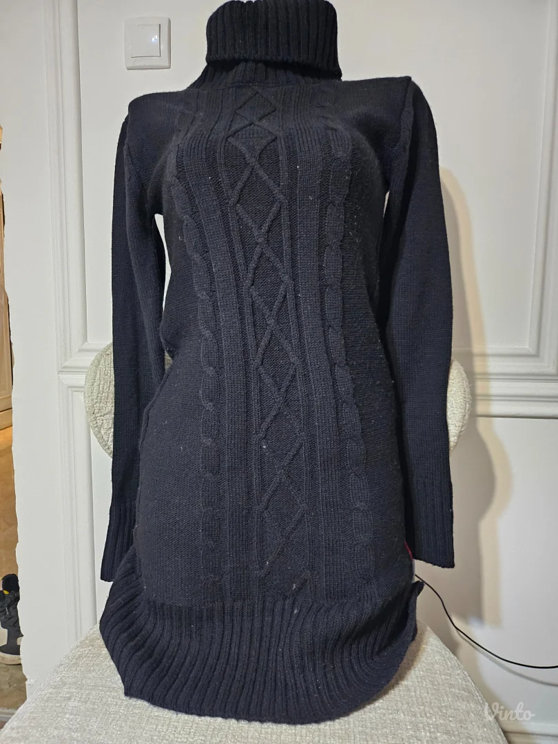 Trikotazna rolka haljina