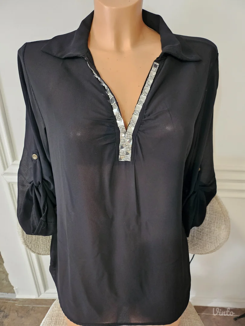 Zenska kosulja sa cirkonima