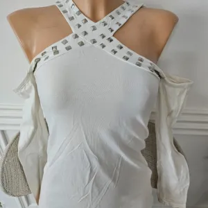 Tanja bluza sa metalnim nitnama
