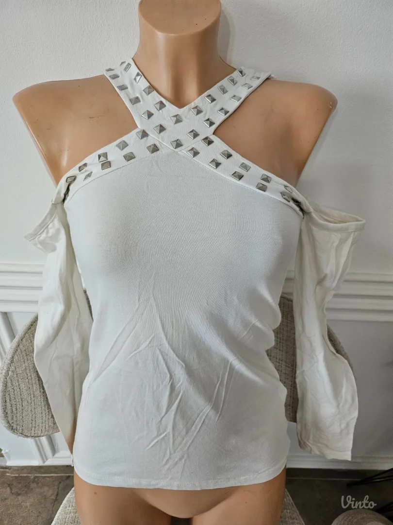 Tanja bluza sa metalnim nitnama