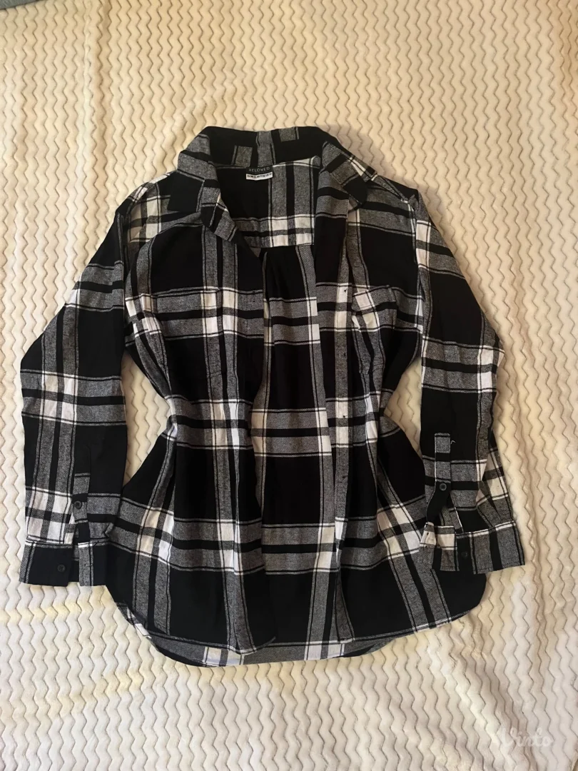 Karirana deblja kosulja