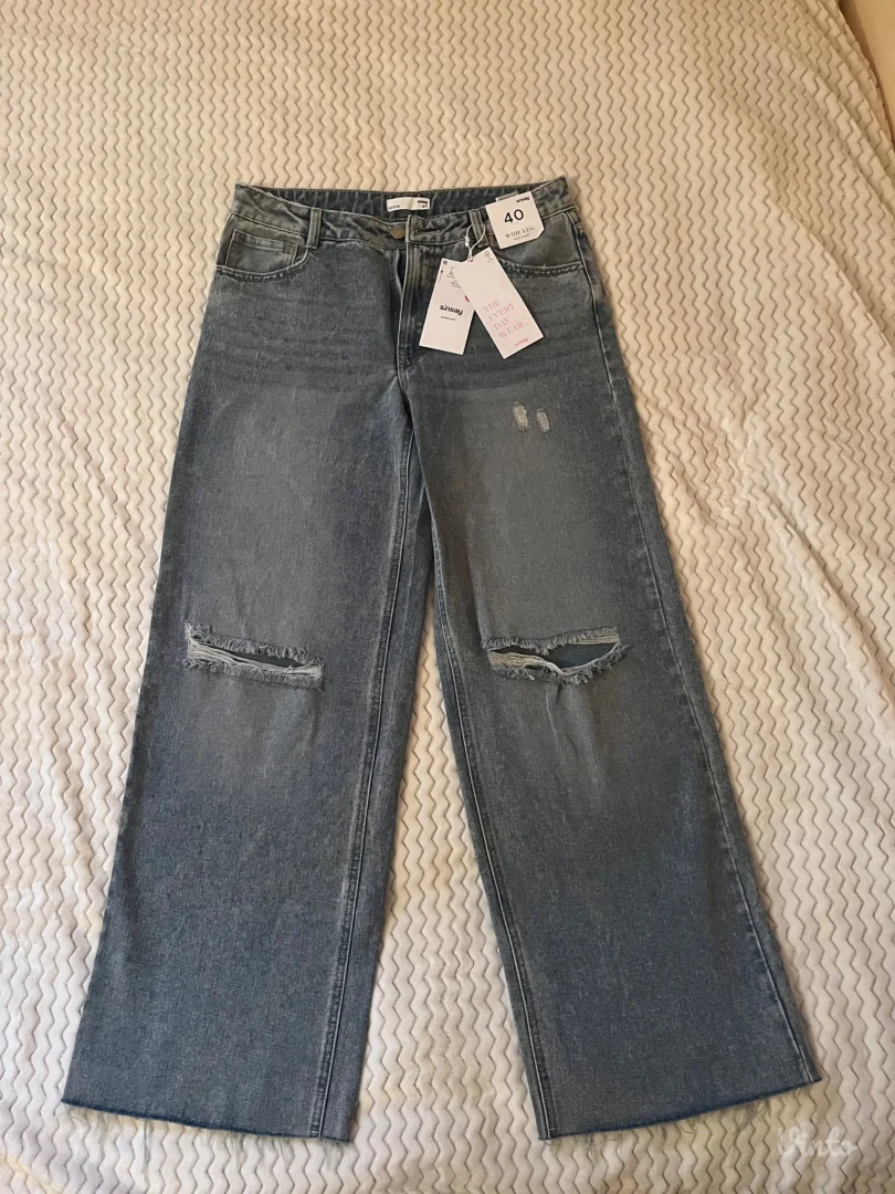 Wide Leg zenkse farmerke