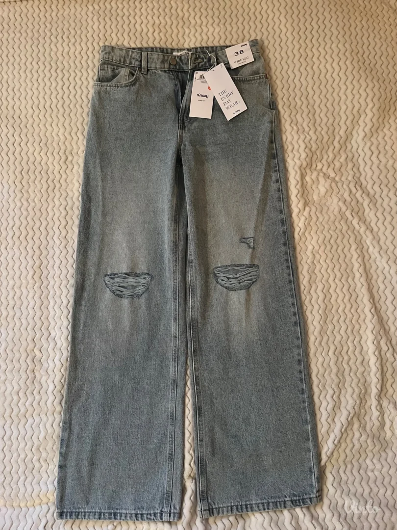 Wide Leg zenske farmerke