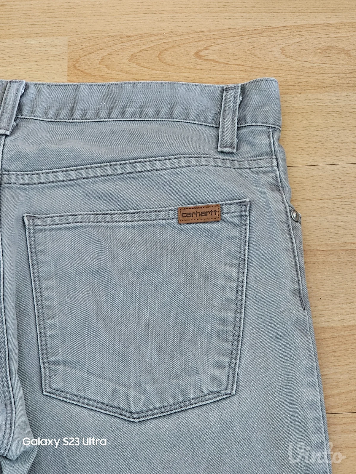 Carhartt Ziggy Pant Muške Farmerke W31 L32 Sive Original