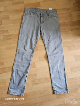 Carhartt Ziggy Pant Muške Farmerke W31 L32 Sive Original