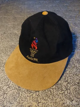 Vintage Atlanta 1996 Olympic Games kačket – original memorabilia
