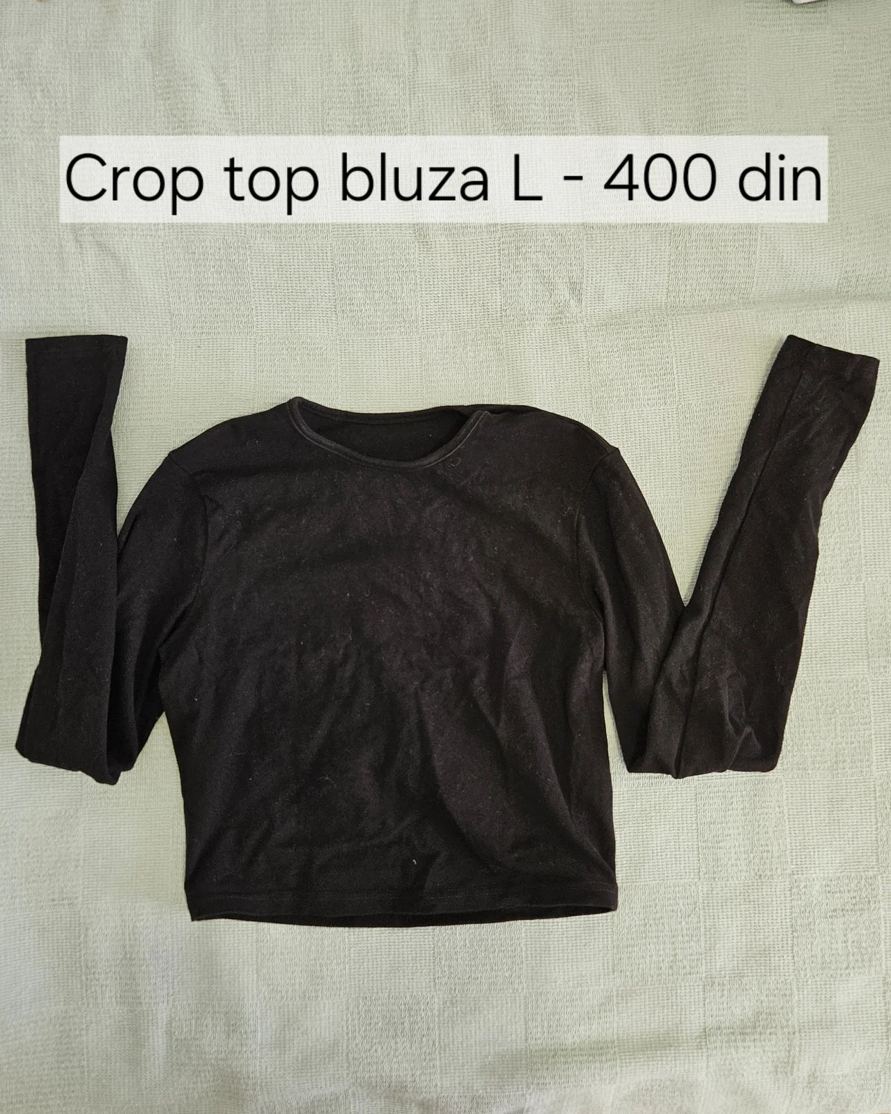Crop top bluza