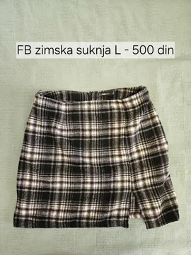 Karirana suknja