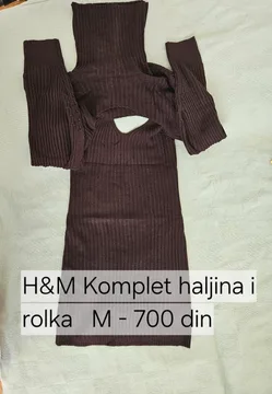Komplet haljina i rolka