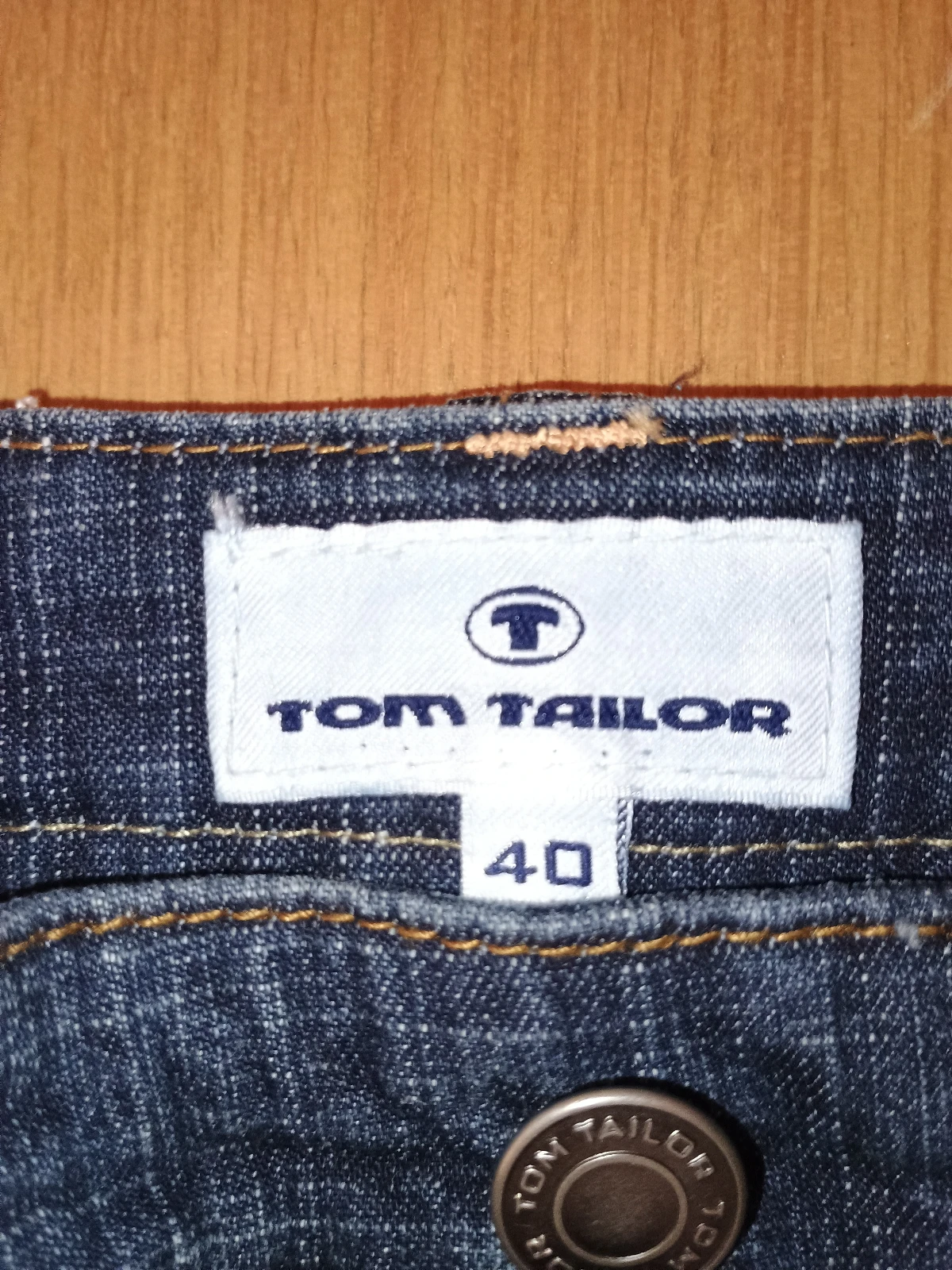 TOM TAILOR teksas suknja vel. 40 - NOVO
