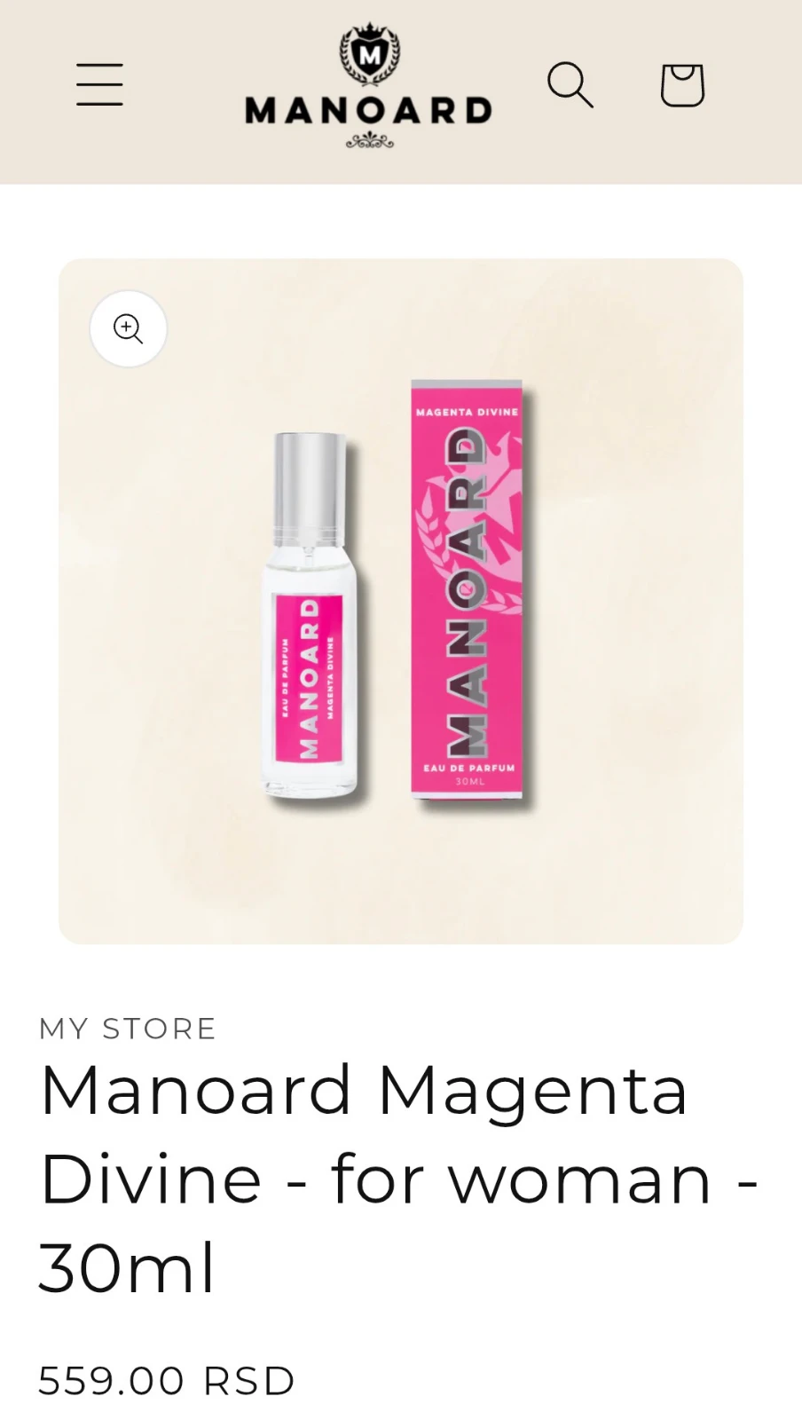 MANOARD Magenta Divine 25/30ml