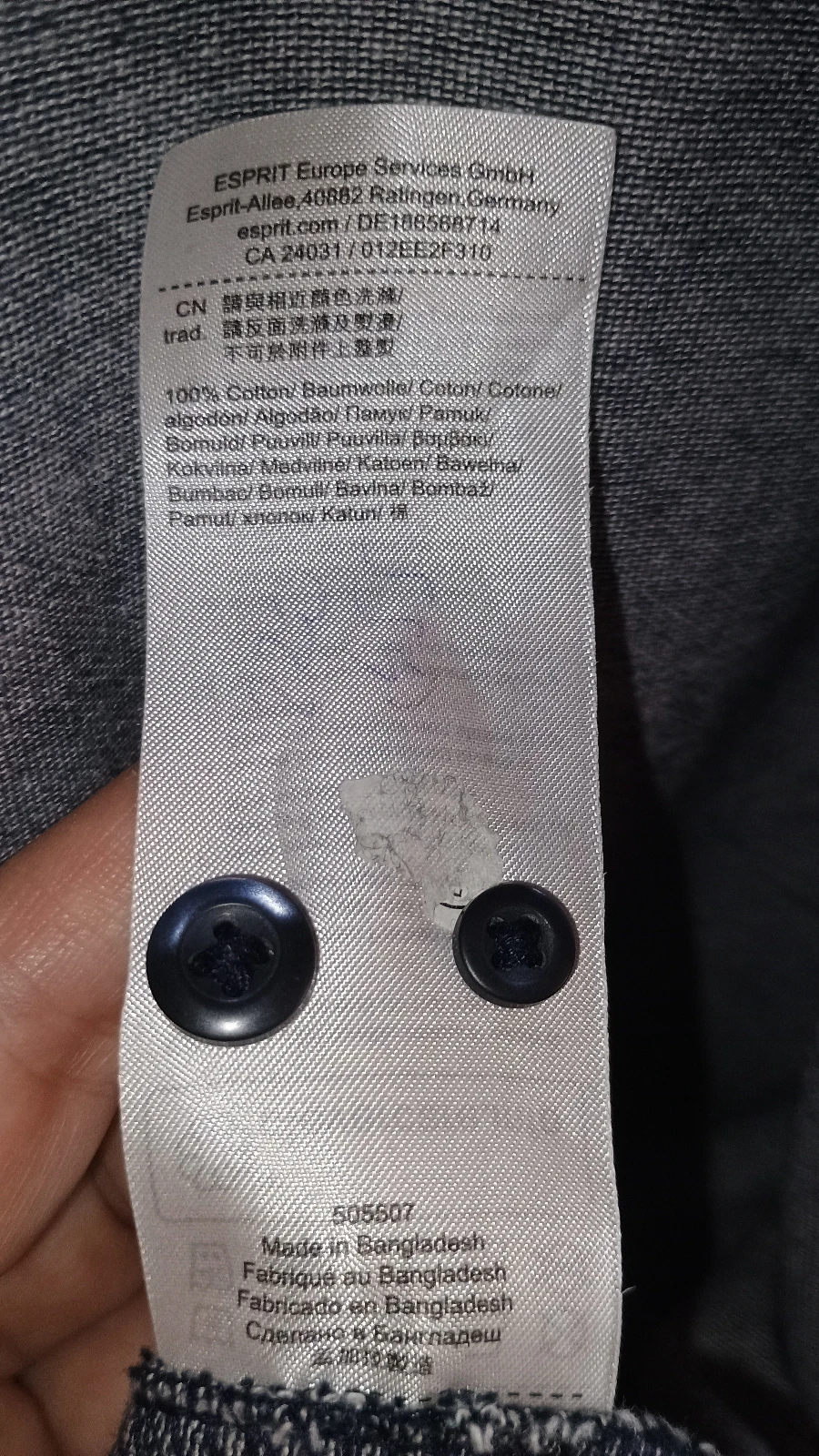 ESPRIT pamučna košulja vel. XS/S