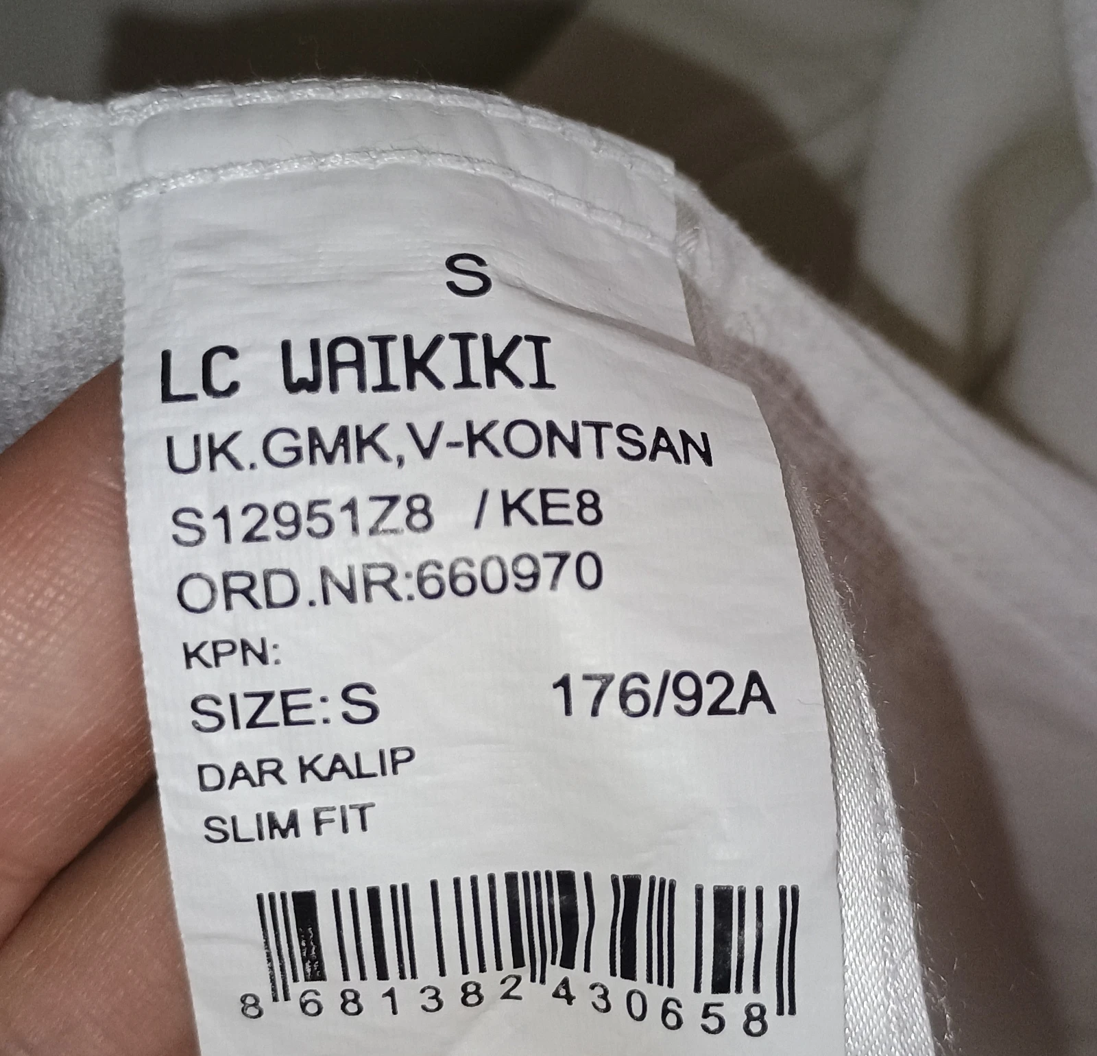 Košulja LCW Vision slim fit vel. S