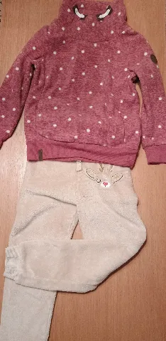Plišani komplet za devojčice vel. 116