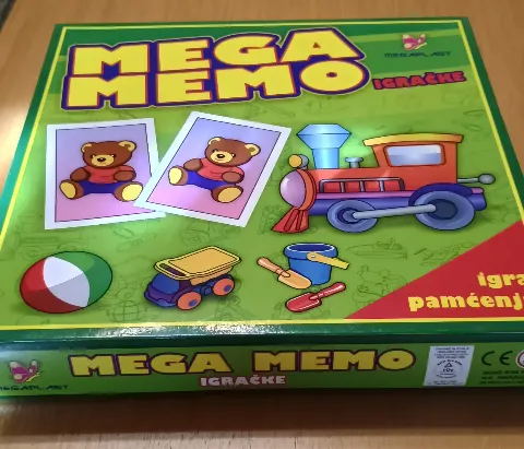 Igra pamćenja - Mega Memo / NOVO