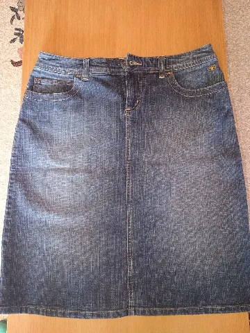 TOM TAILOR teksas suknja vel. 40 - NOVO