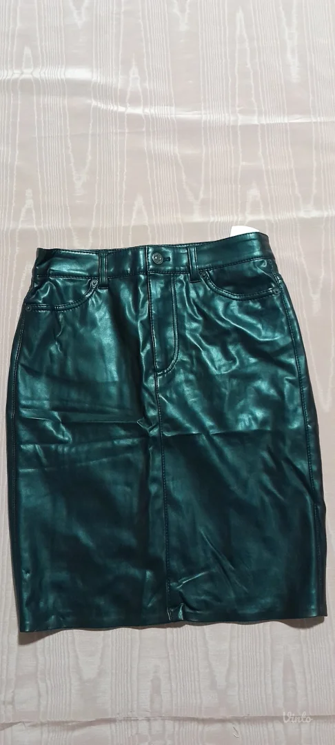 Marccain suknja,eko koža