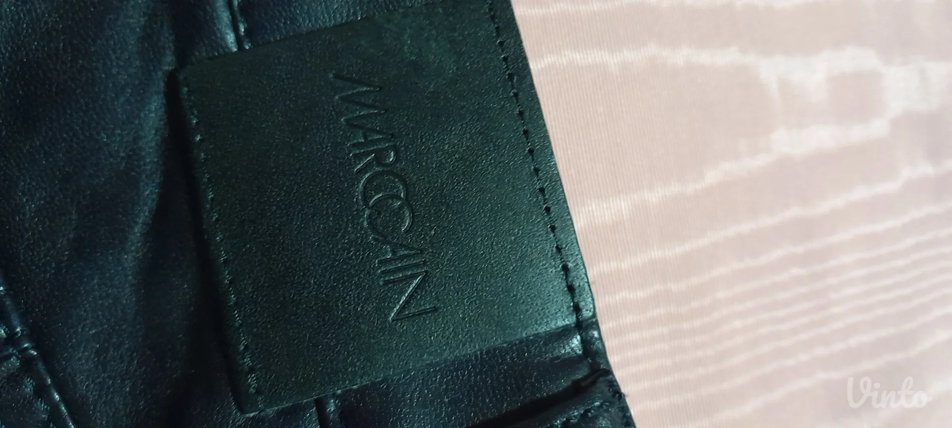 Marccain suknja,eko koža