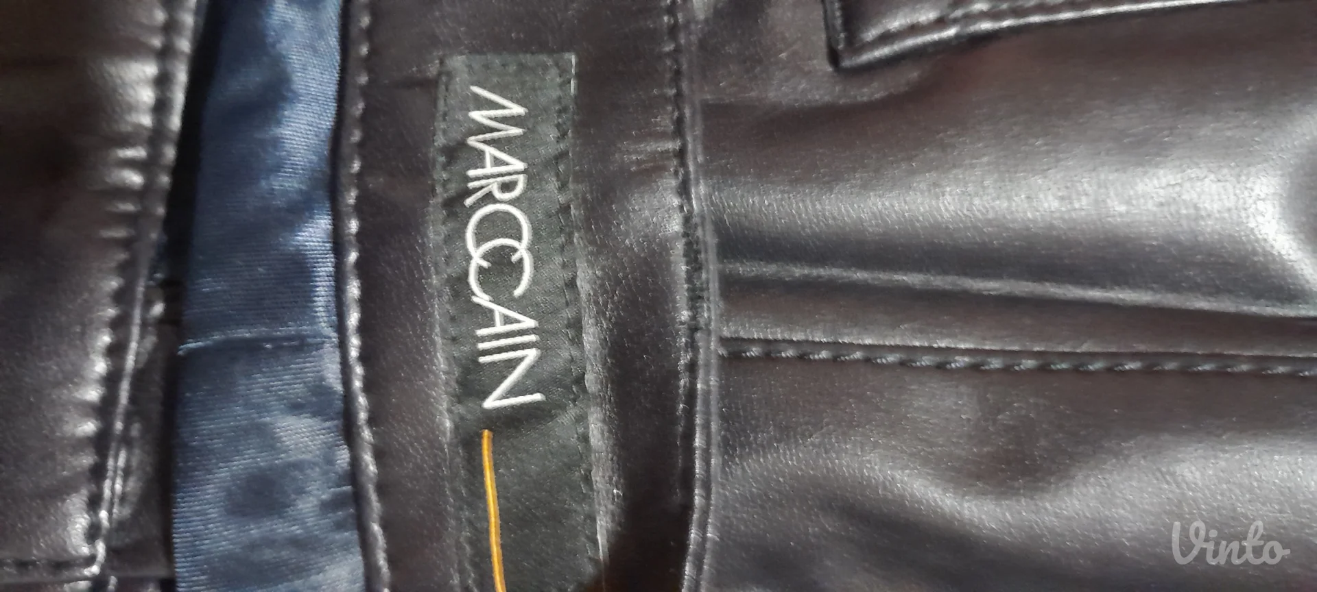 Marccain suknja,eko koža