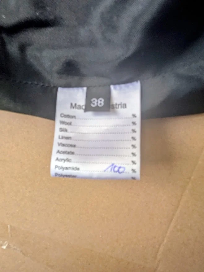Ljubičasta haljina sa postavom, veličina 38