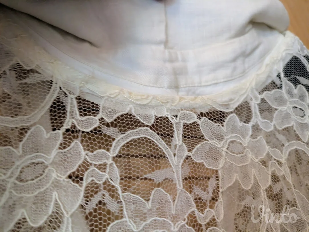 Lanena haljina MONA – bela, broj 40