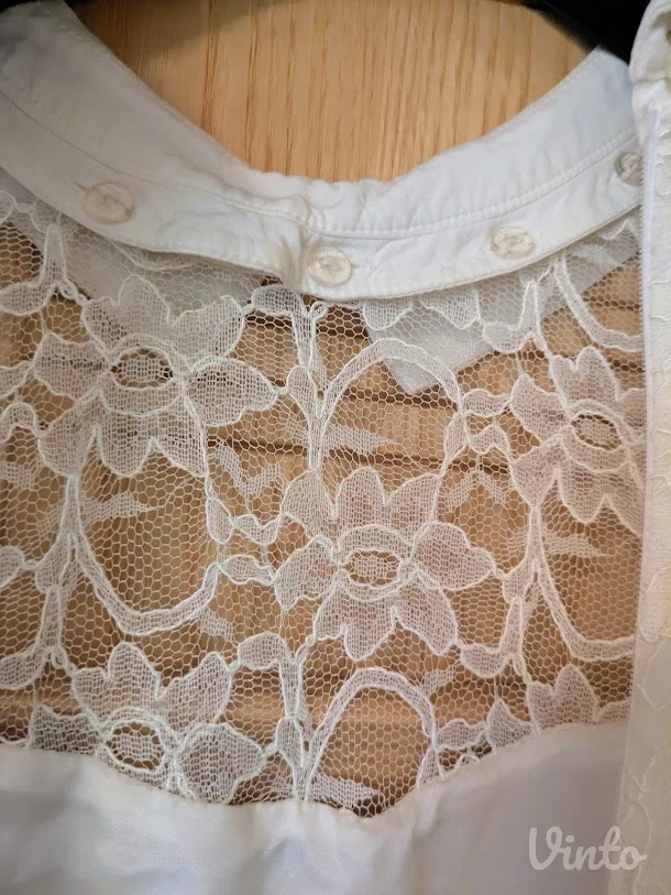 Lanena haljina MONA – bela, broj 40