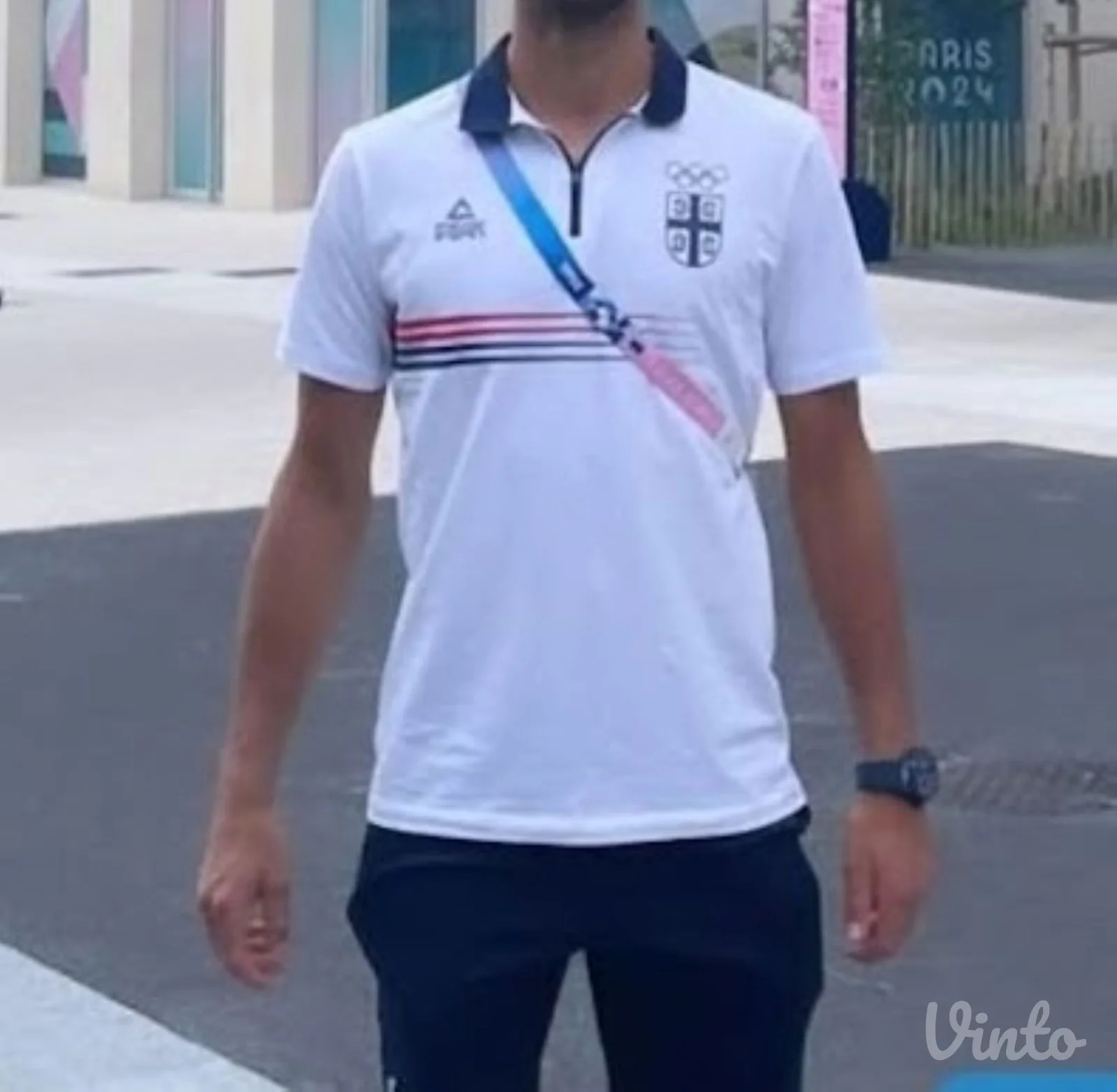 Olimpijska polo majica PEAK Srbija – Pariz 2024