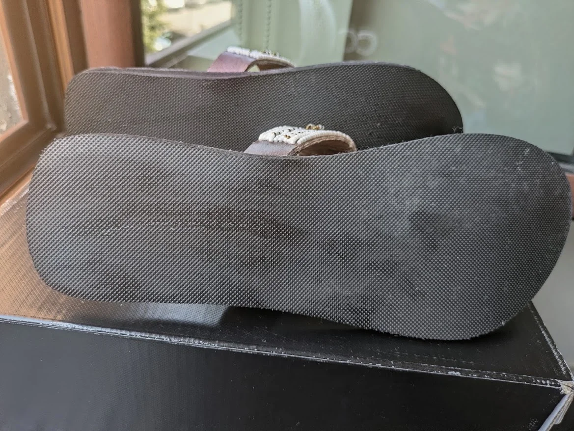 Papuče broj 39 sa Zanzibara ručni rad