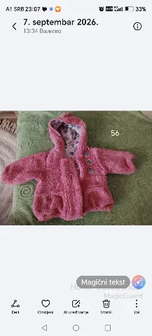 Za bebu jaknica 56