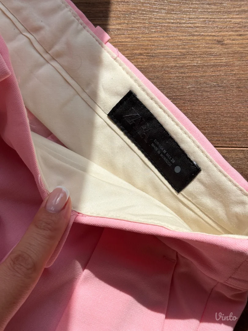 Zara roze pantalone
